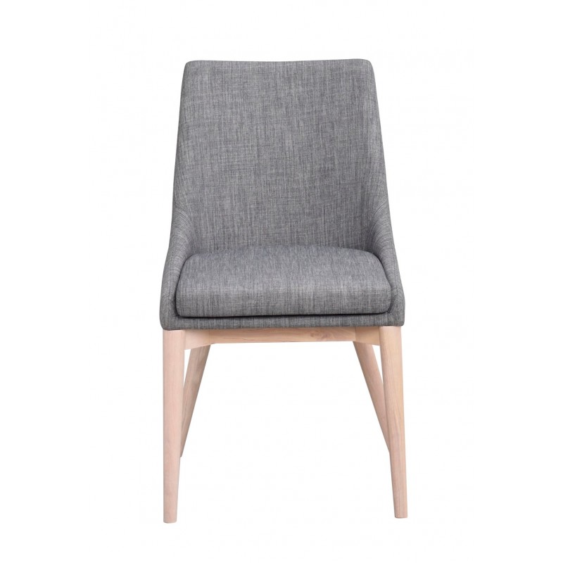 RO Be Dining Chair Dark Grey/White Pigmented